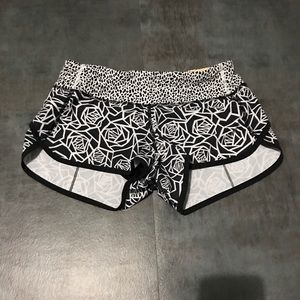 Lululemon speed shorts. Size 4 with 2 inch inseam